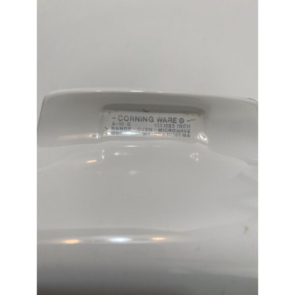 Vintage Corning Ware Le Romarin A-10-B Spice Of Life Large Casserole Dish W/ Lid - Picture 9 of 9